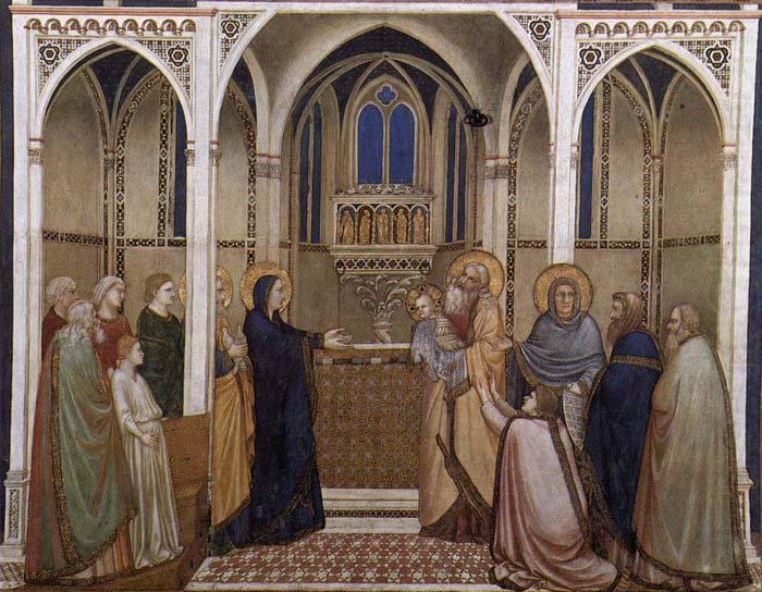 Presentation of Christ in the Temple, GIOTTO di Bondone